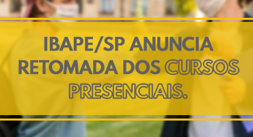 Ibape-SP anuncia retomada de cursos presenciais