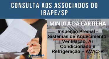 MINUTA  Cartilha Inspeção Predial – Sistemas de Aquecimento, Ventilação, Ar Condicionado e Refrigeração – AVAC-R