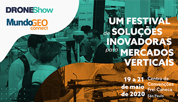 O IBAPE/SP apoia o DroneShow e MundoGEO Connect 2020