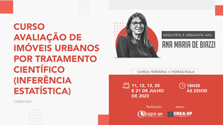 EAD – Avaliação de Imóveis Urbanos por Tratamento Científico (Inferência Estatística)