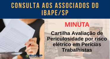 Minuta da Cartilha – Avaliação de Periculosidade por risco elétrico em Perícias Trabalhistas