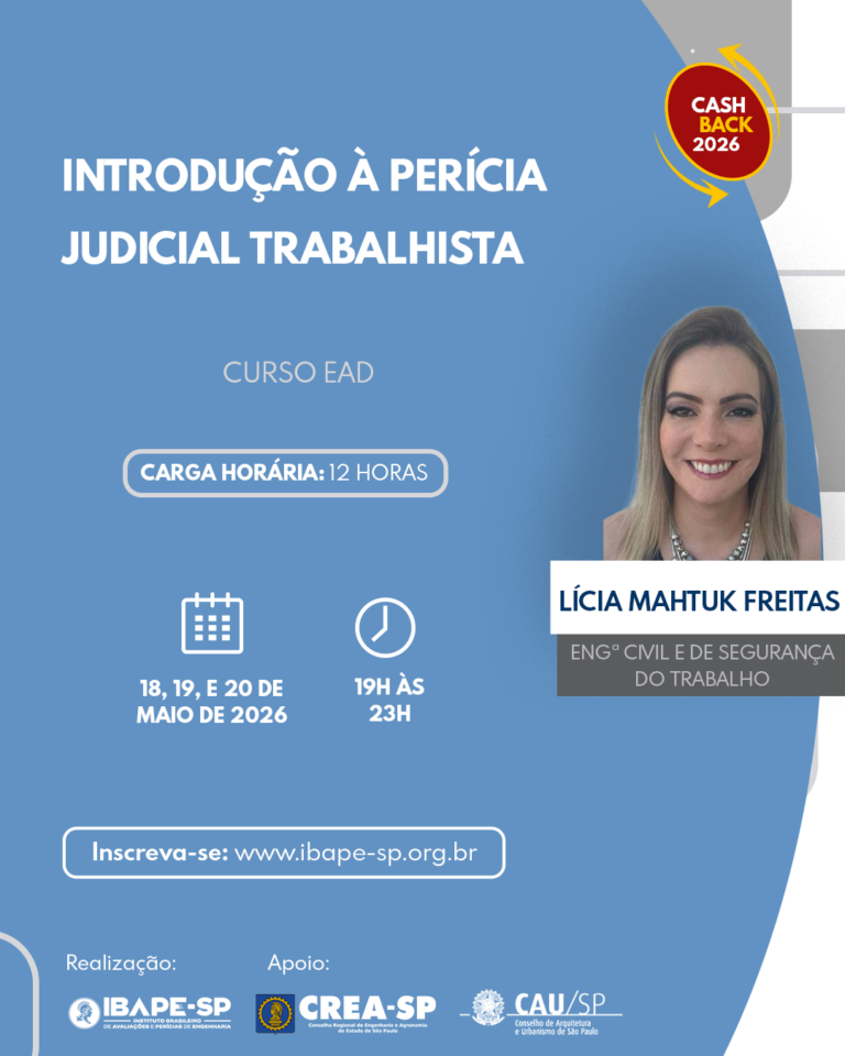 Curso Introdução a Perícia Judicial Trabalhista