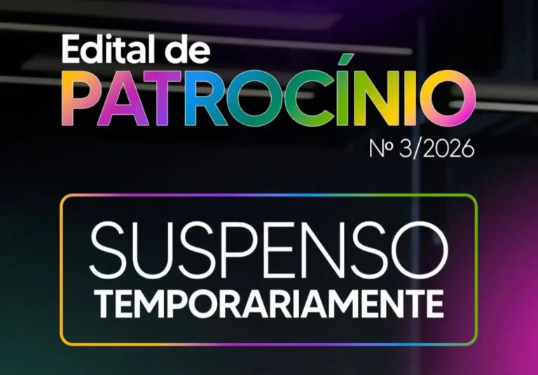 Confea suspende temporariamente Edital de Patrocínio nº 3/2026
